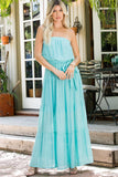 Love Story Strapless Maxi Dress (two colors available)
