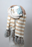 Boho Speckle Stripe Scarf (Two Colors Available)