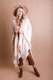 Boho Fringe Cardigan