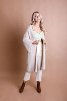 Luxe Winter Faux Mohair Cardigan