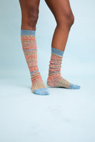 Boho Stripe Boot Socks