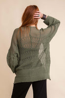 Flowy Knit Cardigan (three colors available)