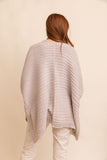 Sweater Knit Poncho Cardigan