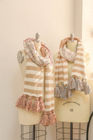 Boho Speckle Stripe Scarf (Two Colors Available)