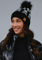 Fleece Lined Skull & Crossbones Hat