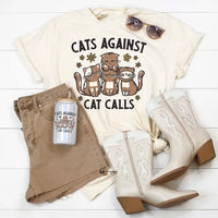 Cats Against Cat Calls Graphic Shirt