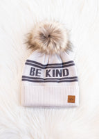 BE KIND Pom Pom Beanie