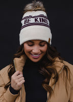 BE KIND Pom Pom Beanie