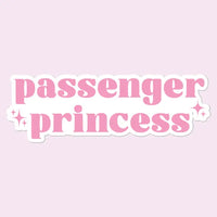 Passenger Princess Bumper Sticker