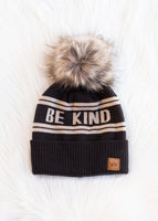 BE KIND Pom Pom Beanie