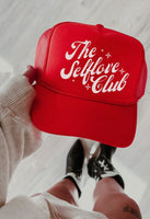 Self Love Club Red Trucker Hat