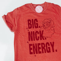 Big Nick Energy Crimson Graphic Tee