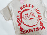 Holly Jolly Christmas Oversized graphic tee