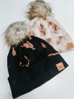Tie Dye Pom Pom Winter Hat (2 colors available)